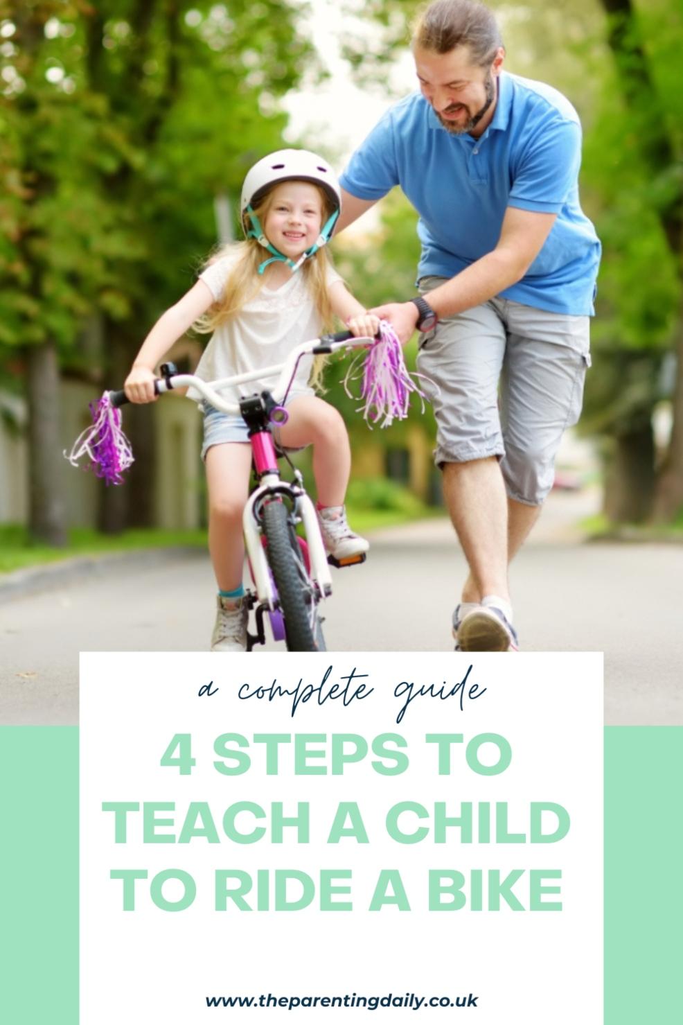 Steps To Teach A Child To Ride A Bike